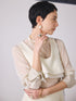 lamb wool bustier